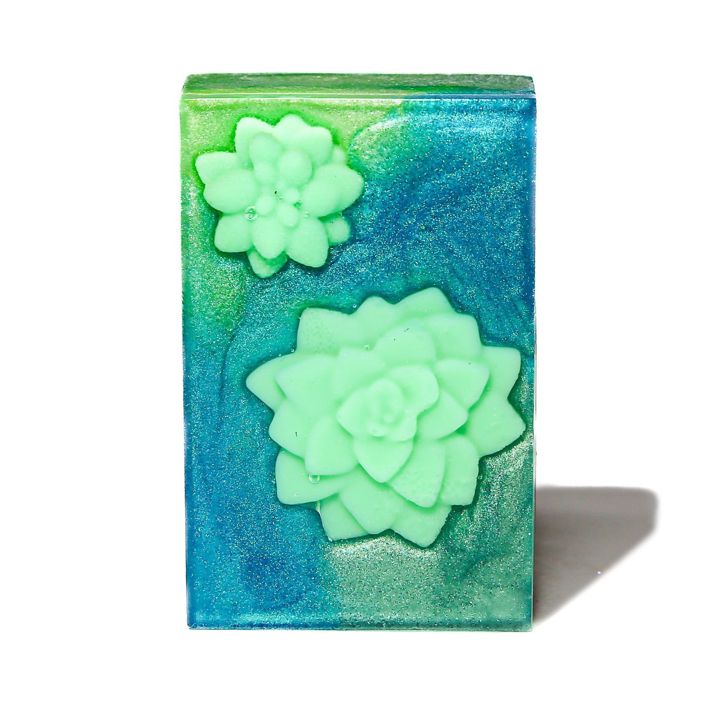 Garden Mint Glass Soap