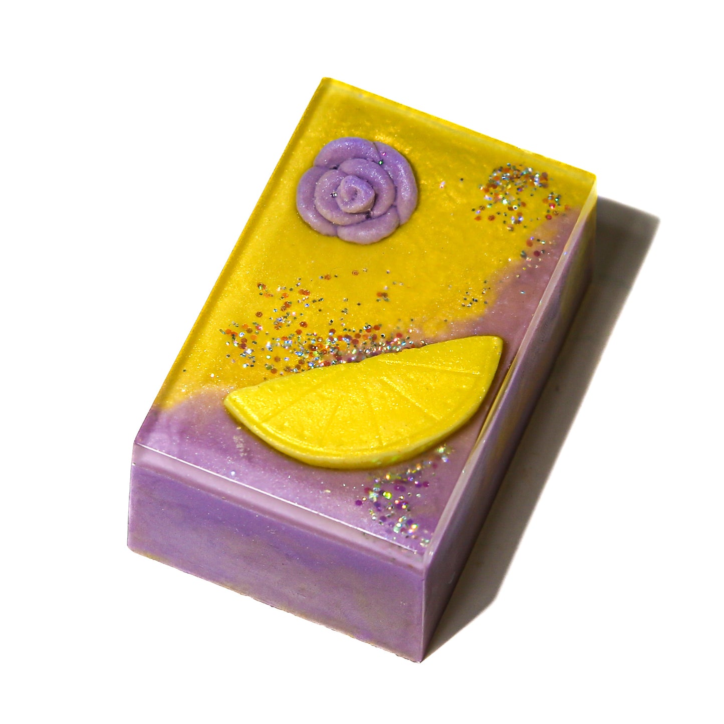 Lemon Lavender Glass Soap