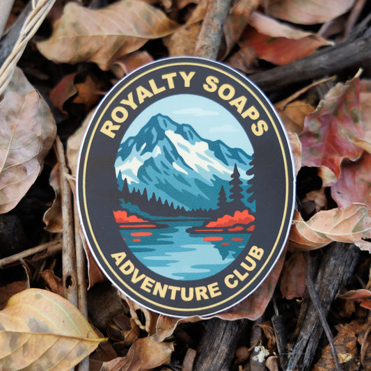 Royalty Soaps Adventure Club Sticker