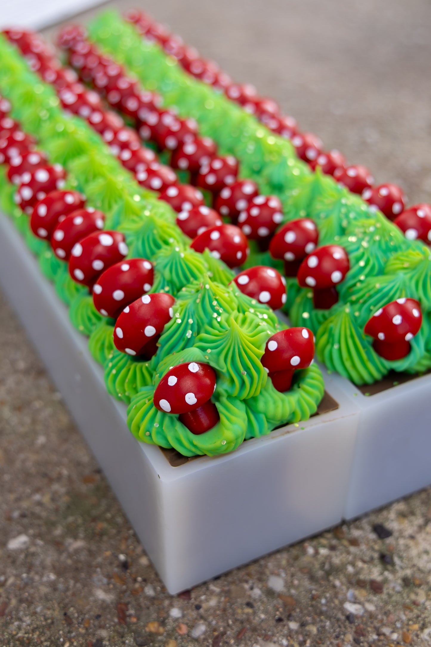 Mushroom Garden Frosted Soap