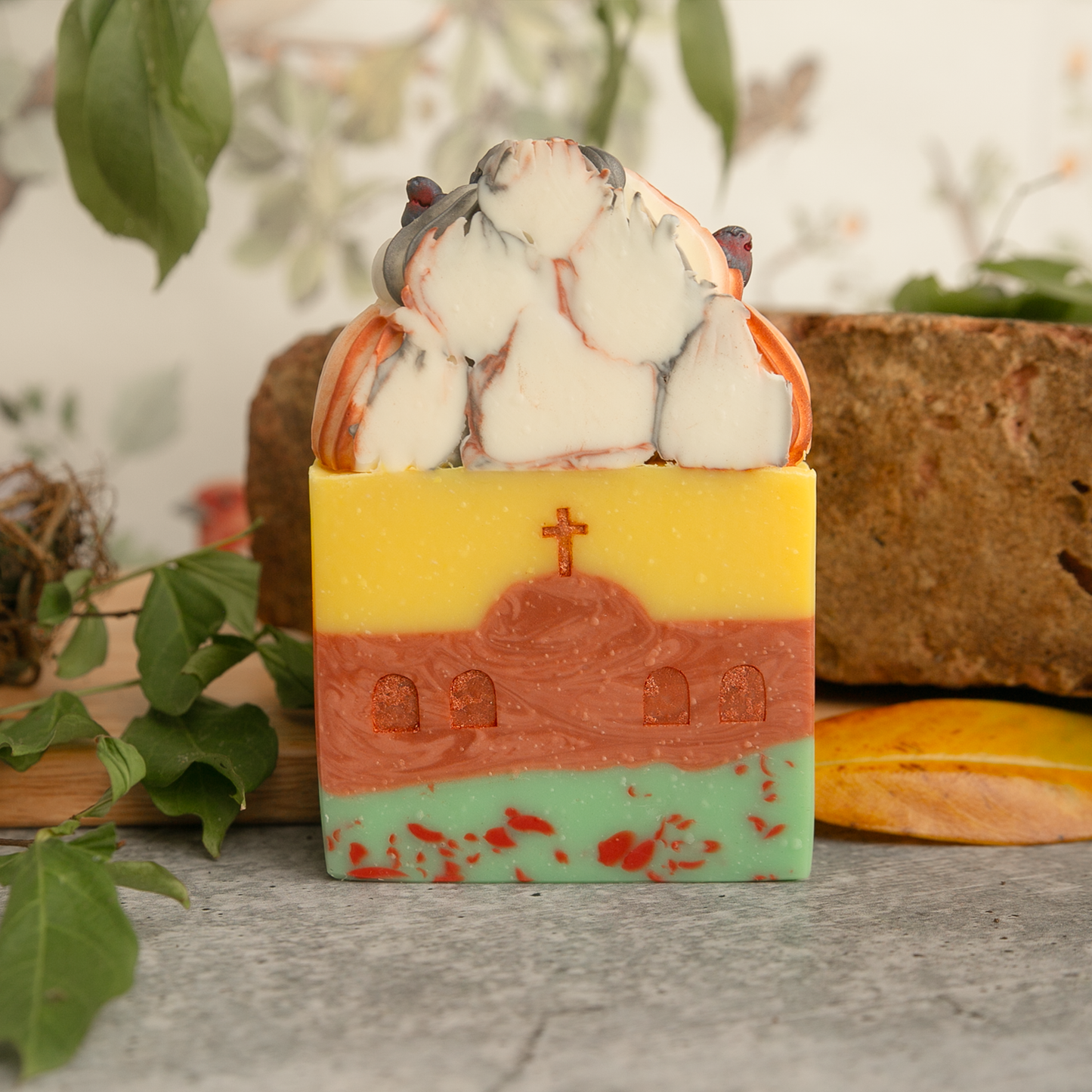 Swallows of Capistrano Frosted Soap