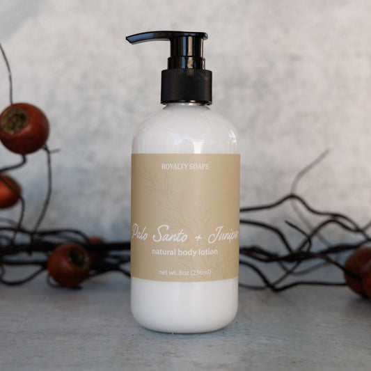 Palo Santo + Juniper Body Lotion