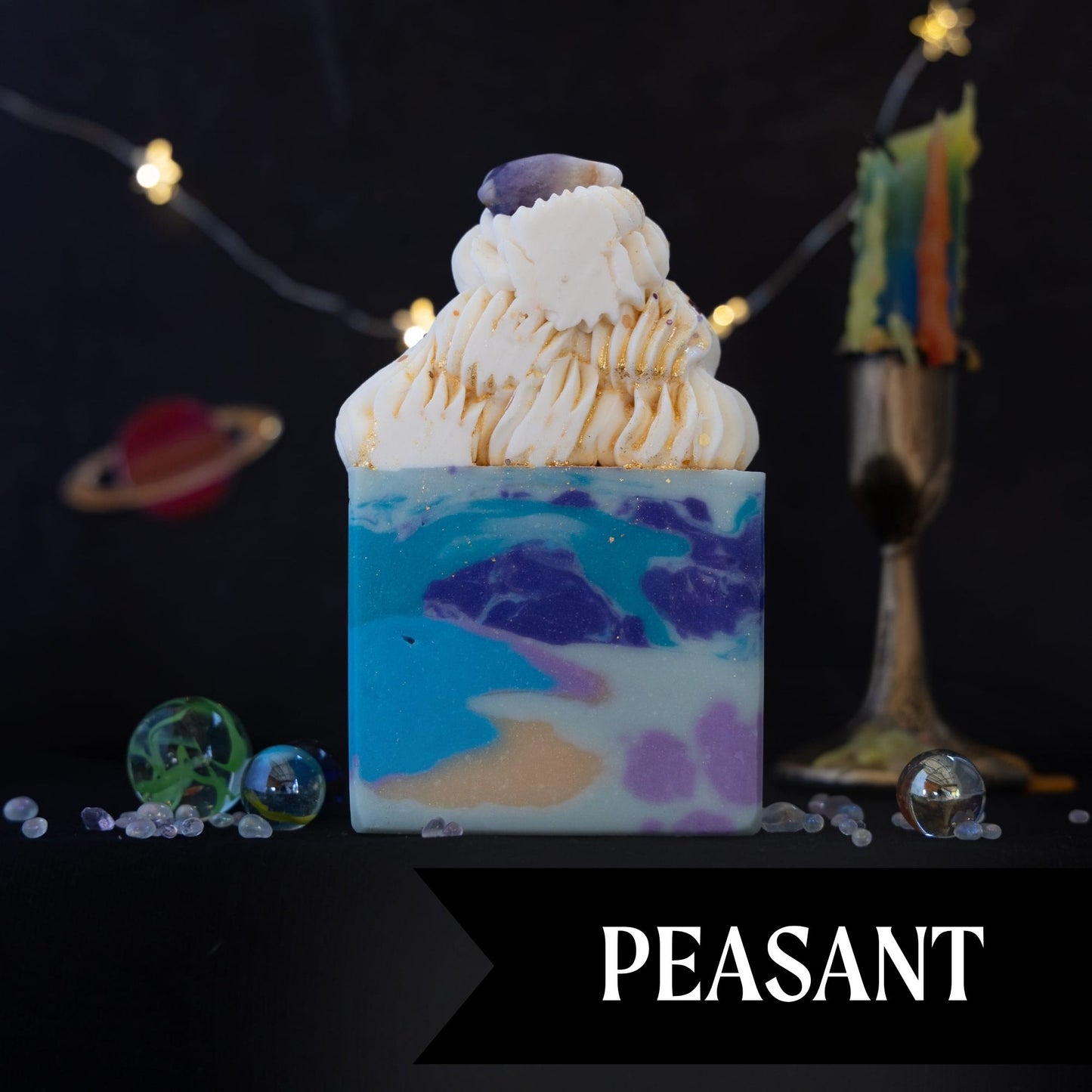 PEASANT Galactic Skies Frosted Soap