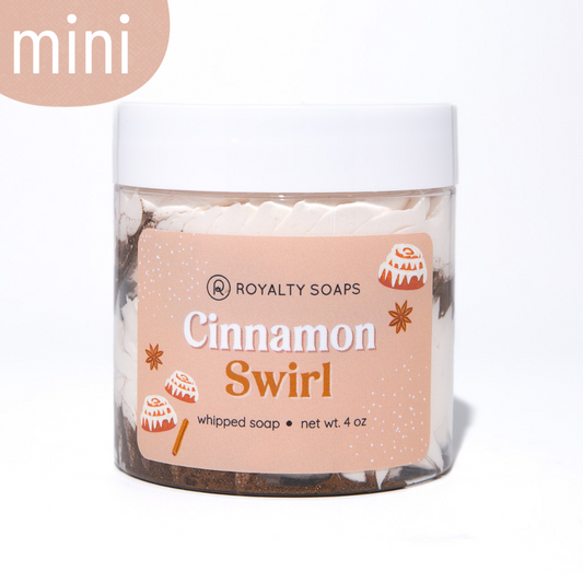 Cinnamon Swirl 4oz Whipped Soap