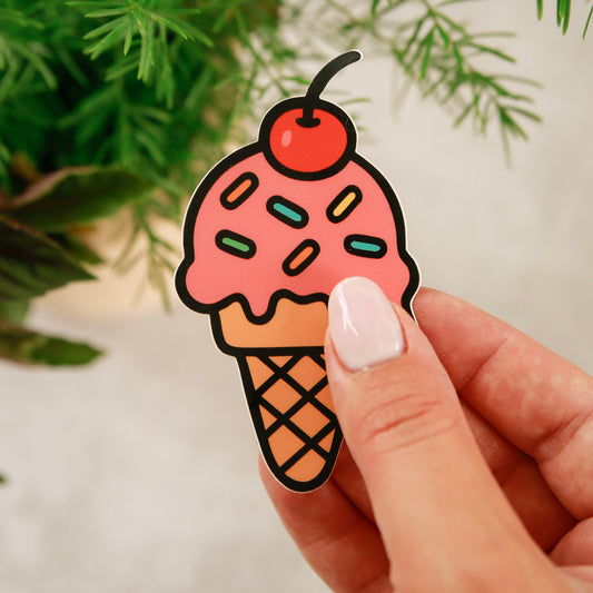 Summer Ice Cream Sticker