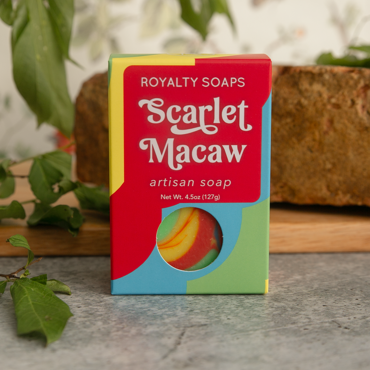 Scarlet Macaw Artisan Soap