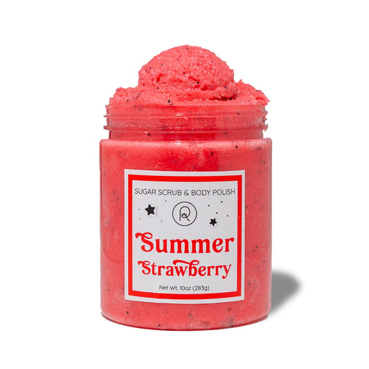 Summer Strawberry Sugar Scrub