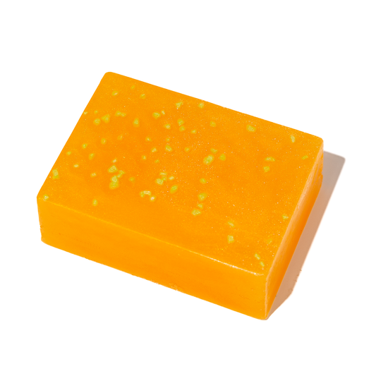 Orange Cream Soda Diamond Soap