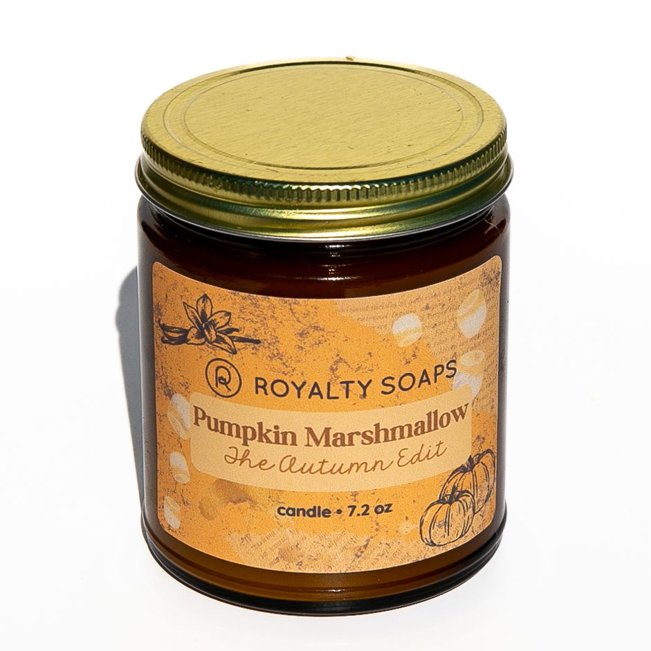 Pumpkin + Marshmallow Soy Candle