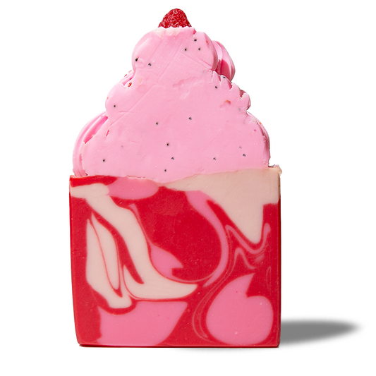 Wild Strawberry Frosted Soap