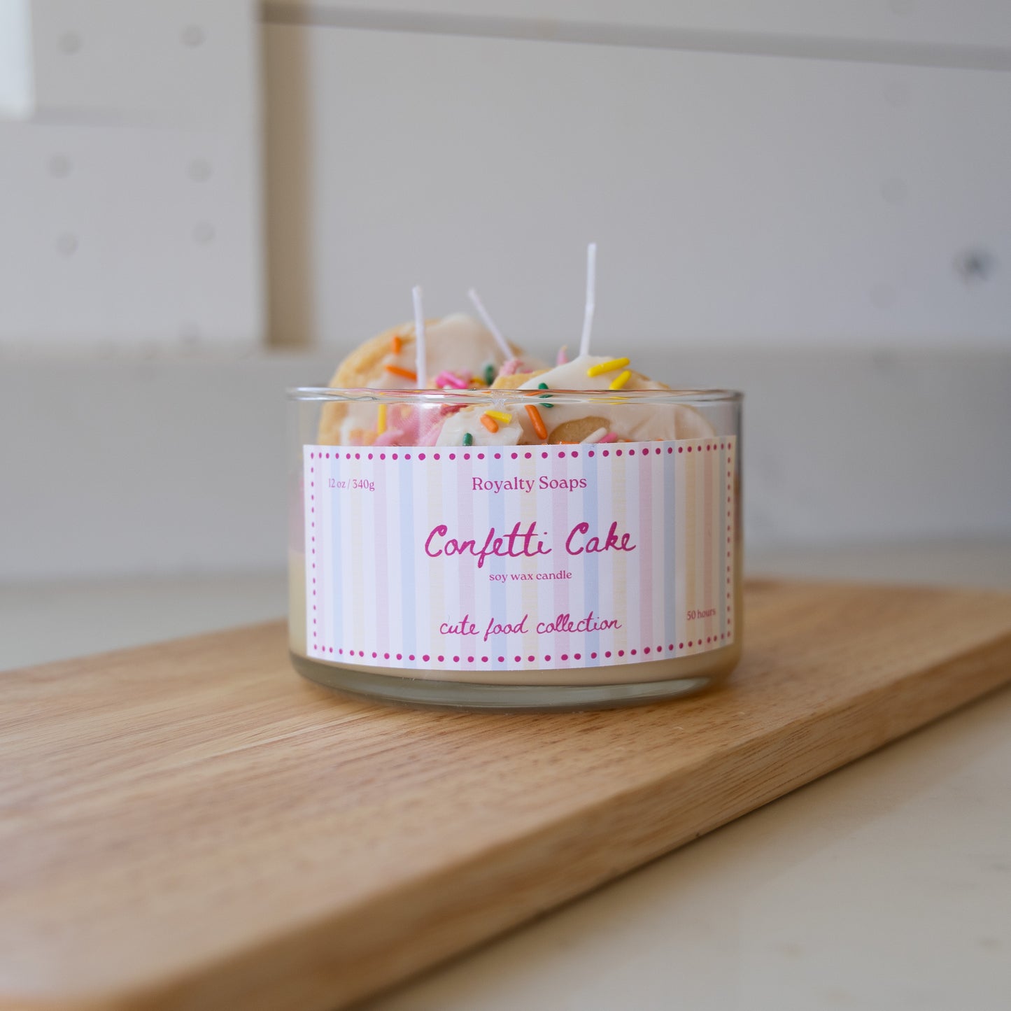 Confetti Cake Candle