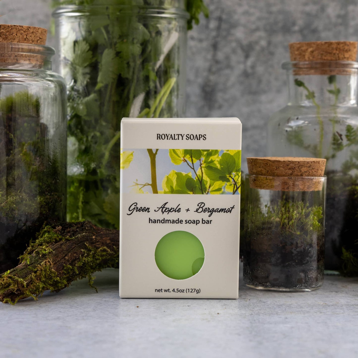 Green Apple + Bergamot Artisan Soap