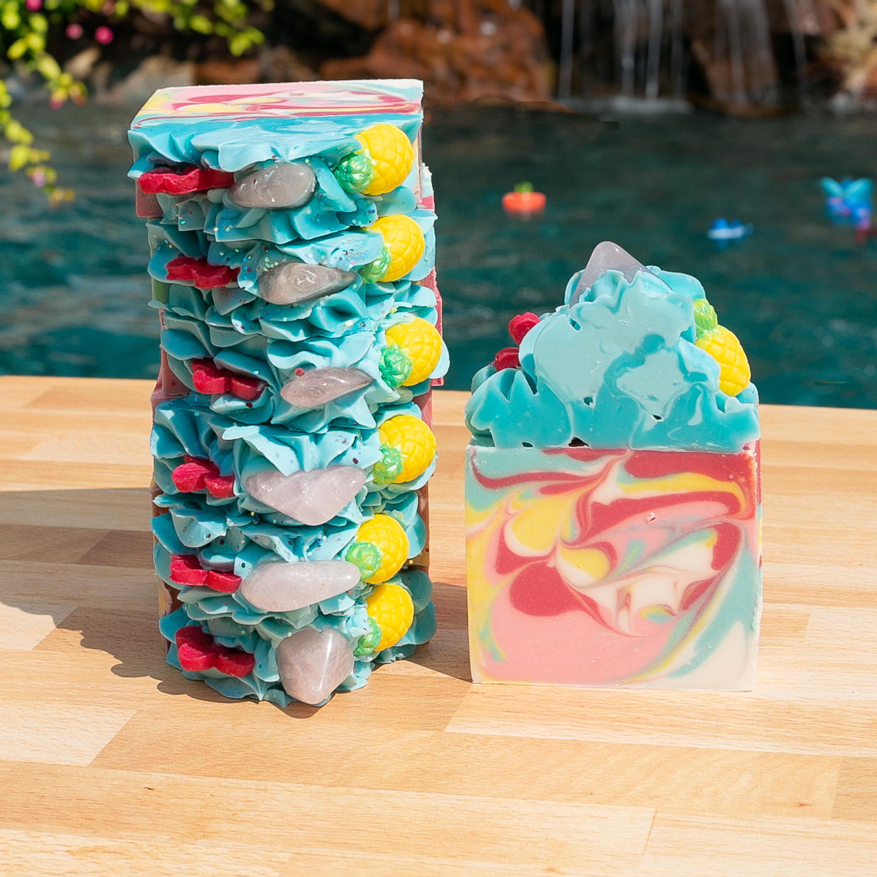 Aloha Summer Frosted Soap