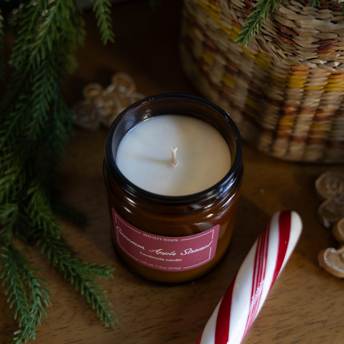 Cinnamon Apple Streusel Soy Candle