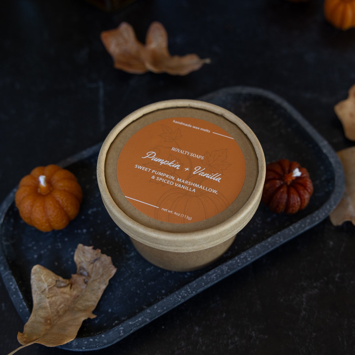Pumpkin + Vanilla Wax Melt