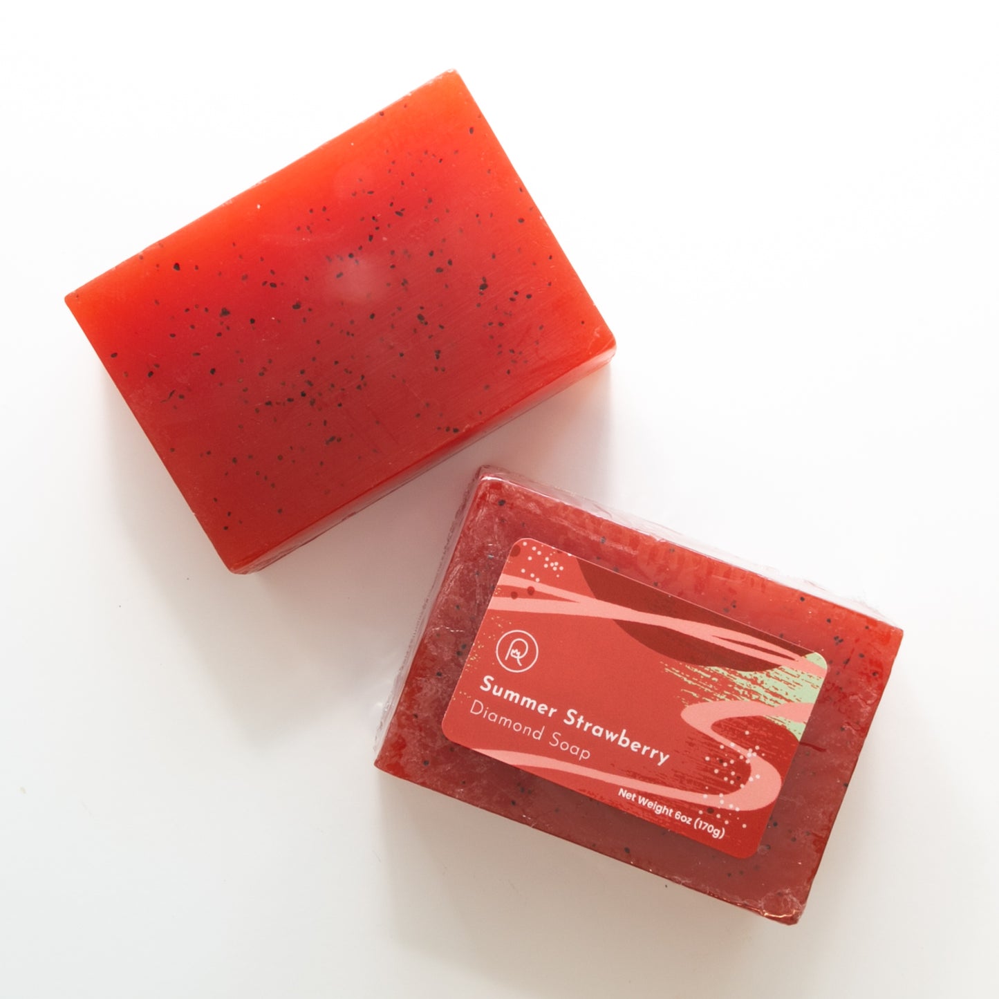 Summer Strawberry Diamond Soap