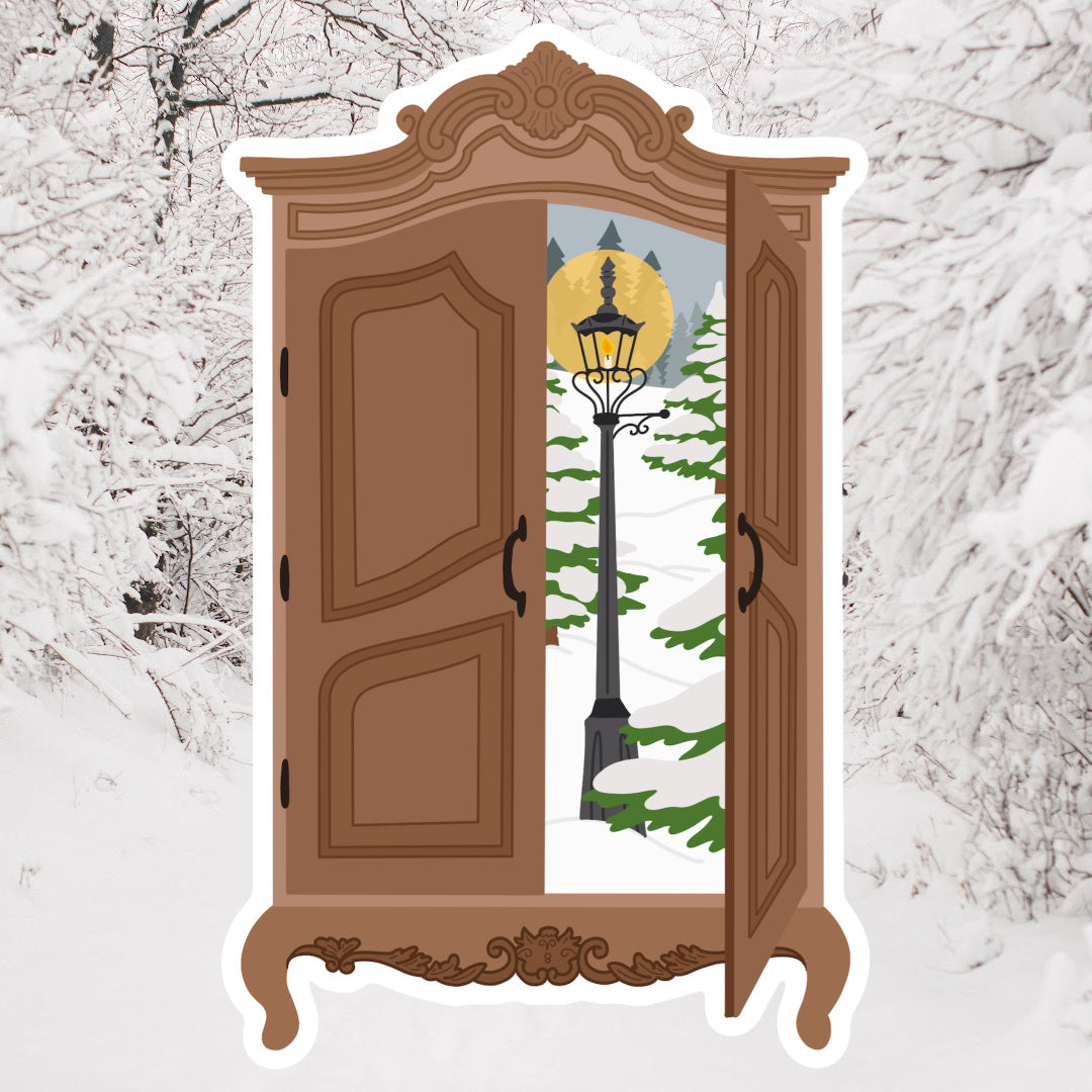 The Wardrobe and the Lamp Post Sticker