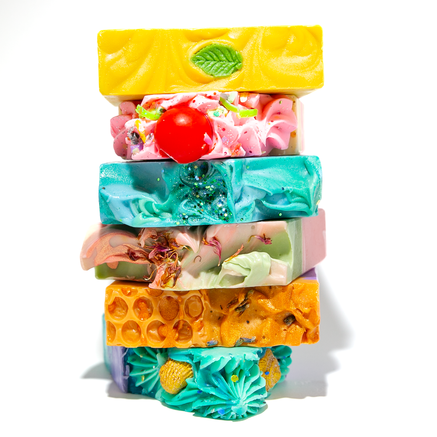 Sea Glass Waves Artisan Soap