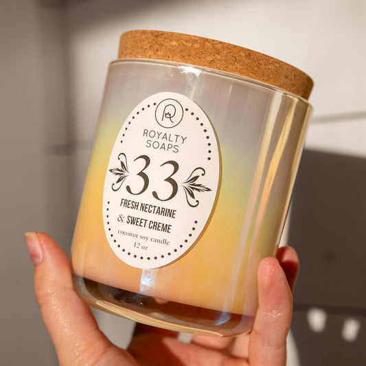 Fresh Nectarine & Sweet Creme Candle