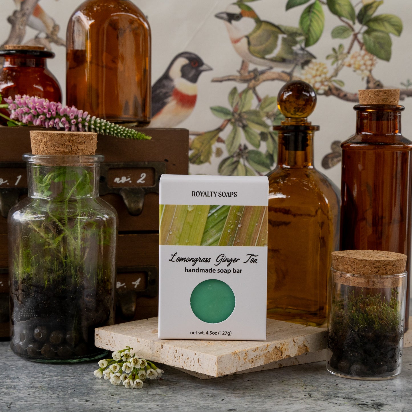 Lemongrass Ginger Tea Artisan Soap