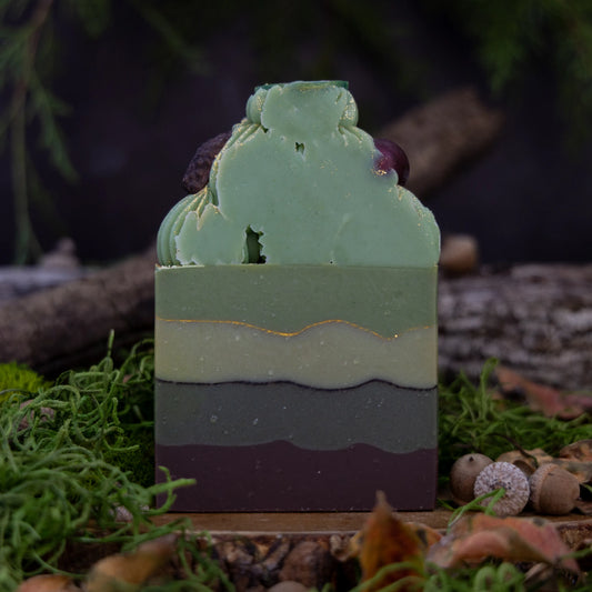 Enoki + Wild Moss Frosted Soap
