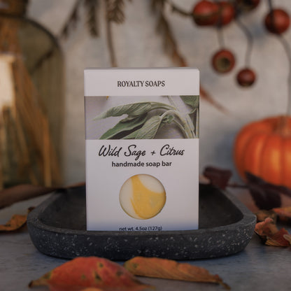 Wild Sage + Citrus Artisan Soap
