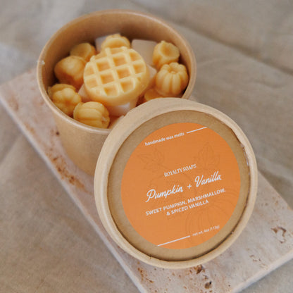 Pumpkin + Vanilla Wax Melt