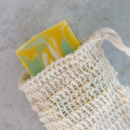 Agave Woven Soap Saver Pouch