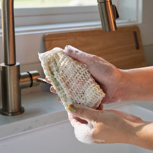Agave Woven Soap Saver Pouch
