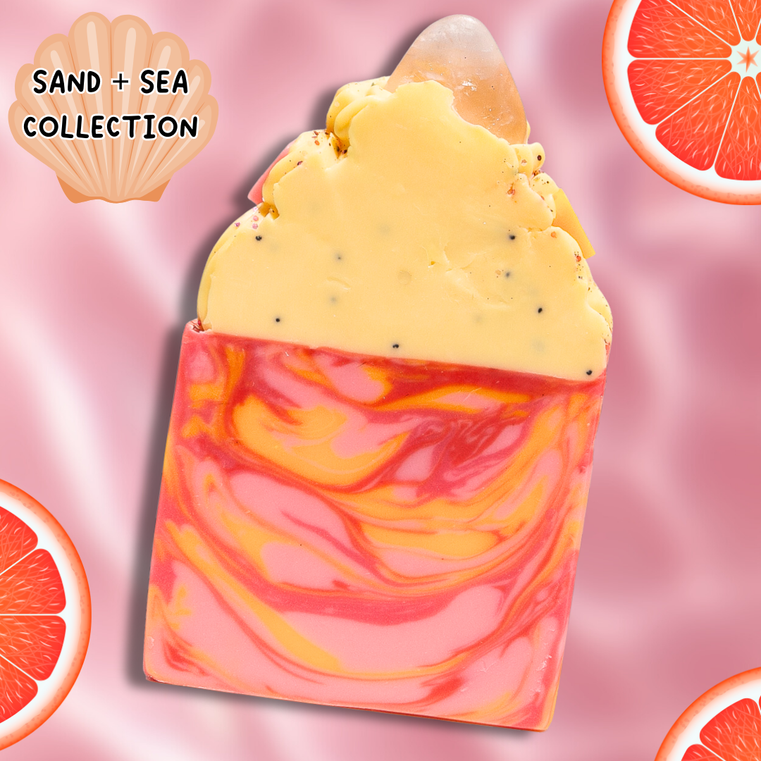 Grapefruit Guava Frosted Soap