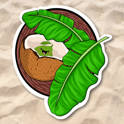 Lime in the Coconut Sticker