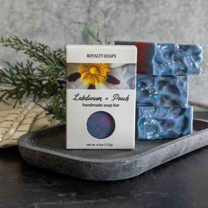 Labdanum + Peach Artisan Soap