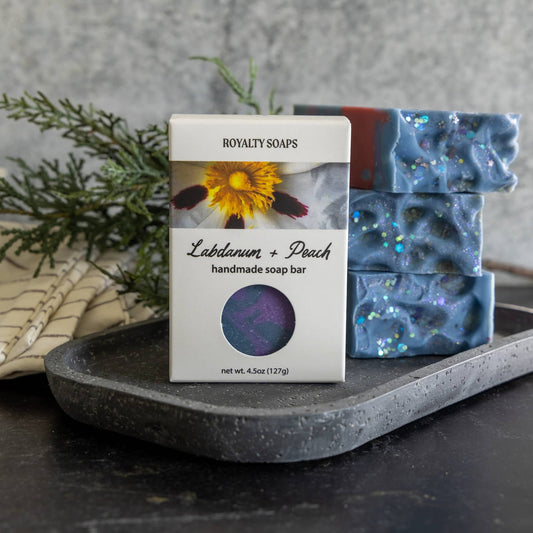 Labdanum + Peach Artisan Soap