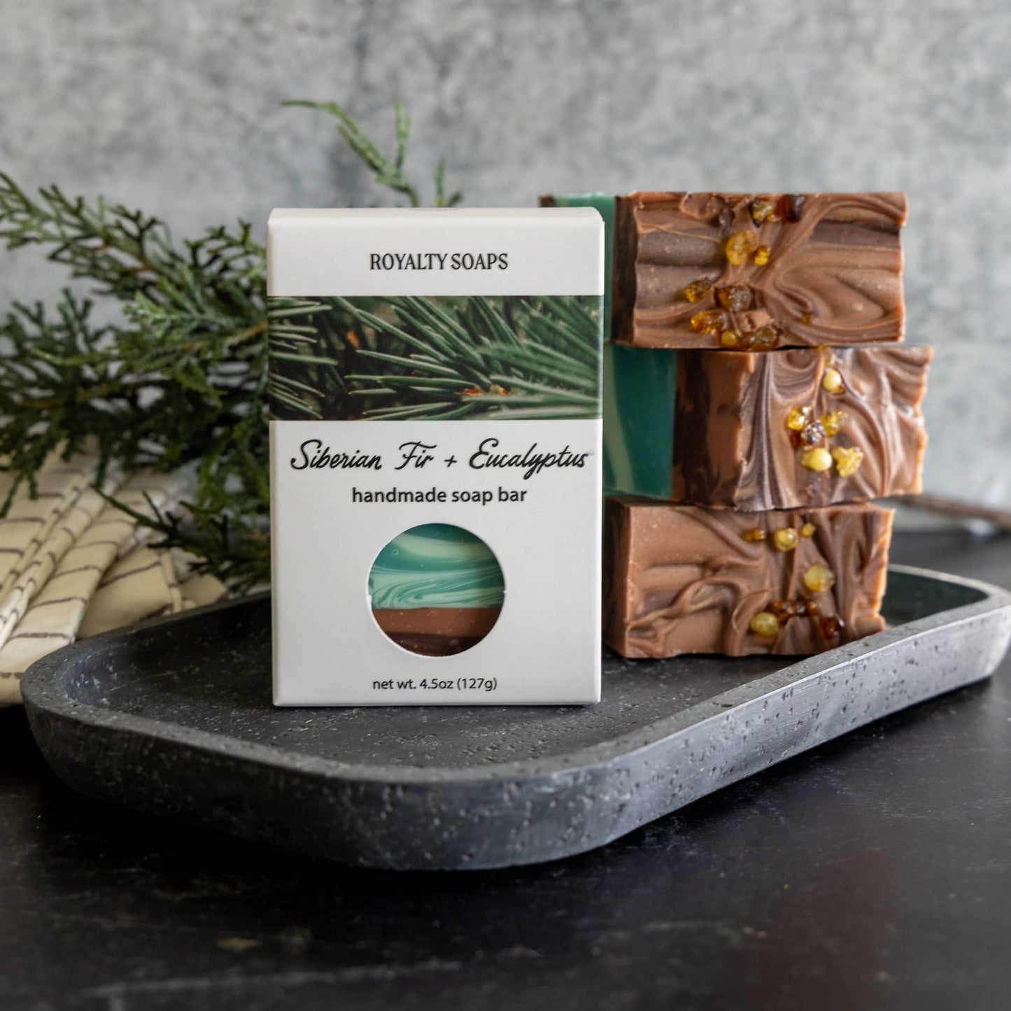 Siberian Fir + Eucalyptus Artisan Soap
