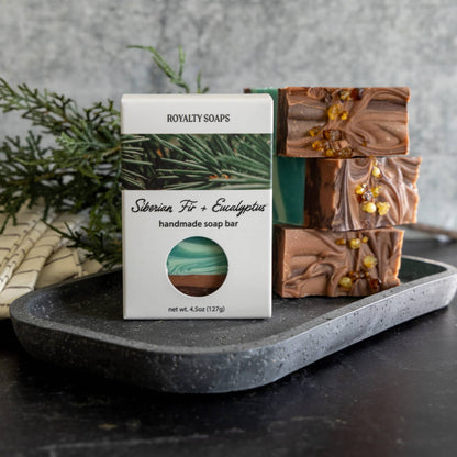 Siberian Fir + Eucalyptus Artisan Soap