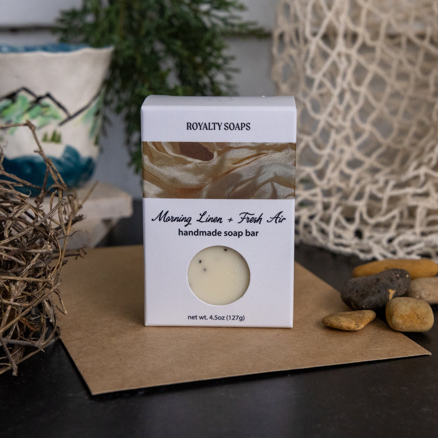 Morning Linen + Fresh Air Artisan Soap