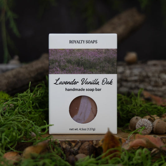 Lavender Vanilla Oak Artisan Soap