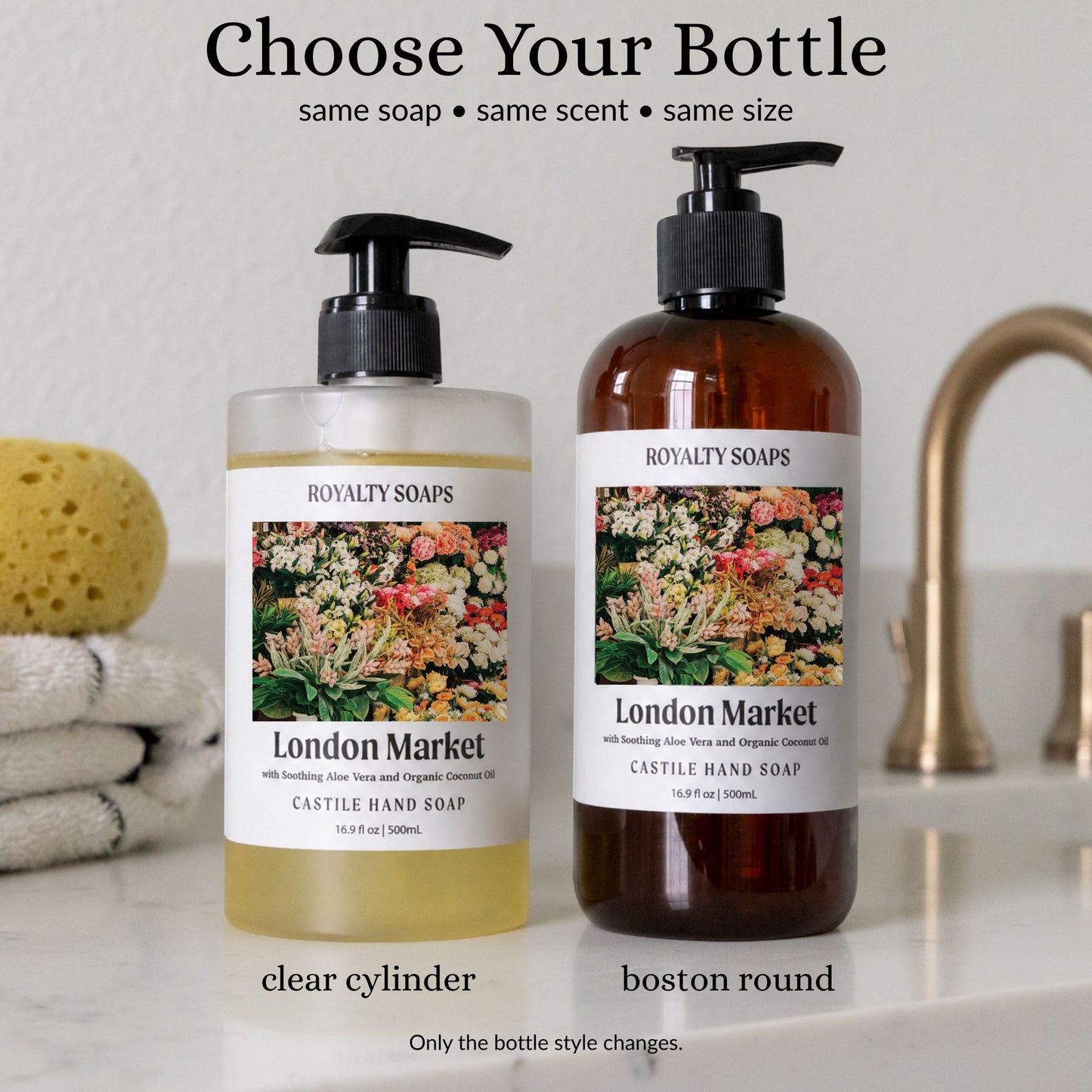 London Market Castile Liquid Hand Soap