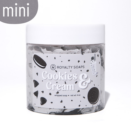 Cookies & Cream 4oz Whipped Soap