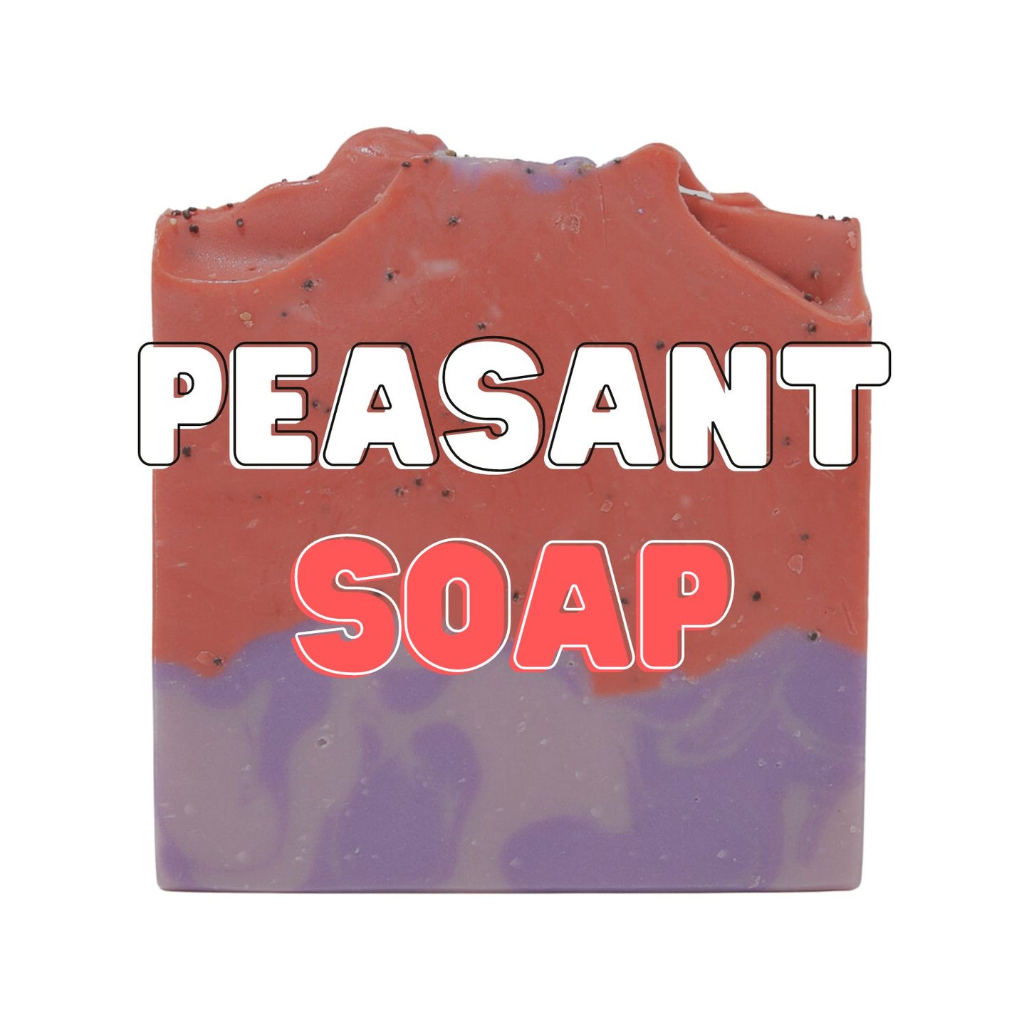 Lavender & Crimson Cooler Peasant Soap