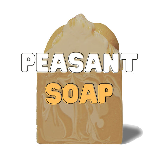 Vanilla Peach Bliss Peasant Soap