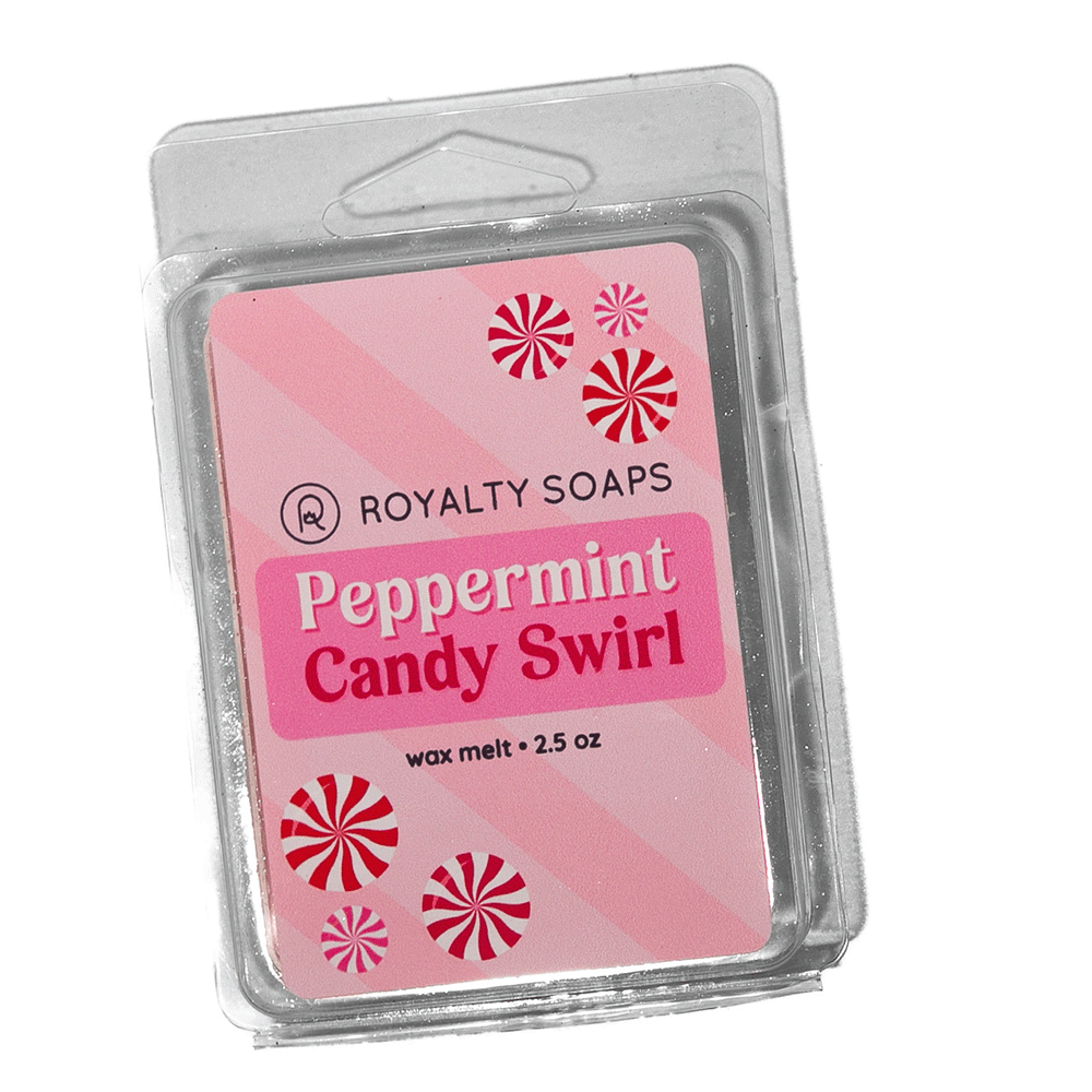 Peppermint Candy Swirl Wax Melt