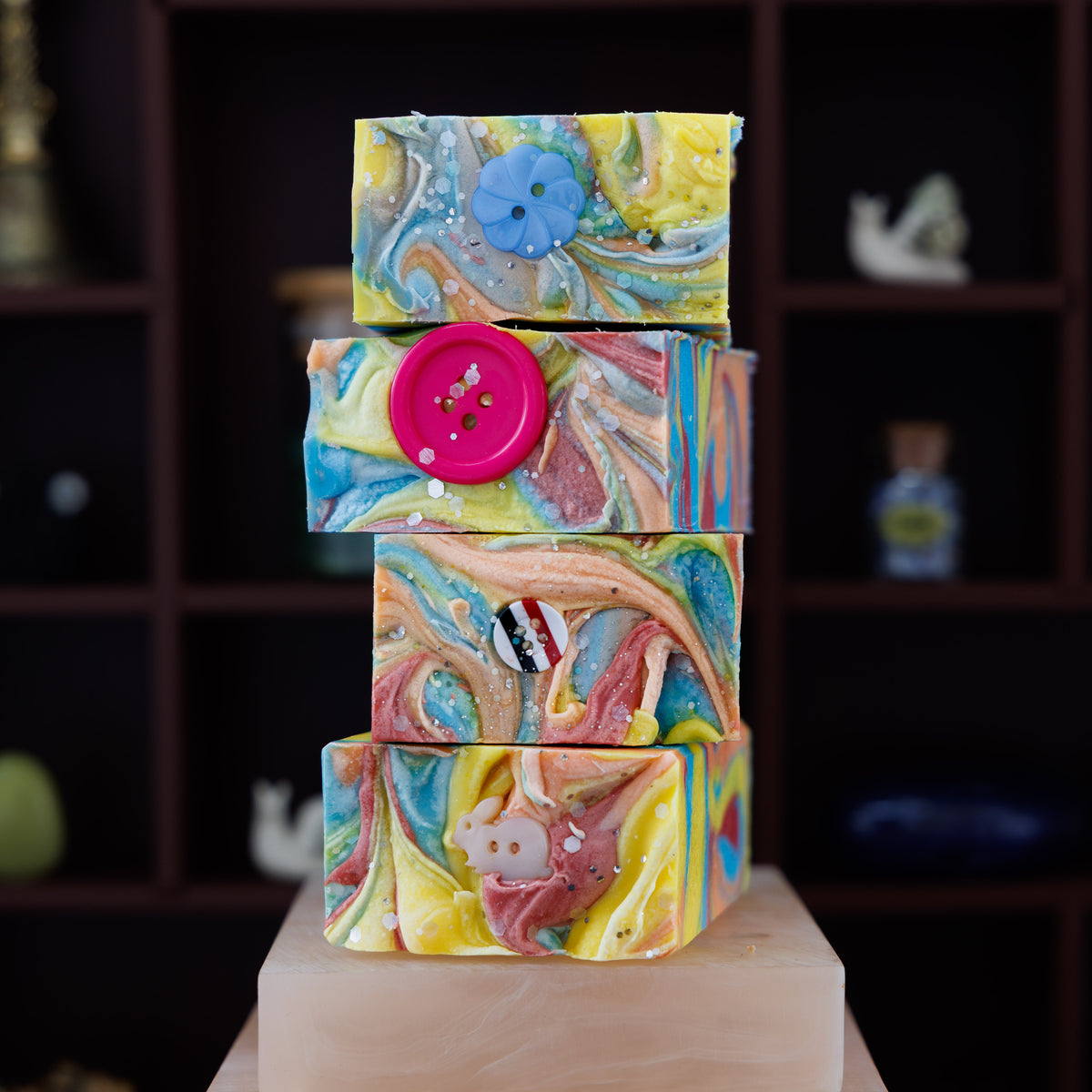 Button Collector Artisan Soap