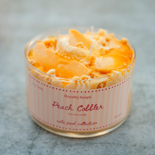 Peach Cobbler Candle