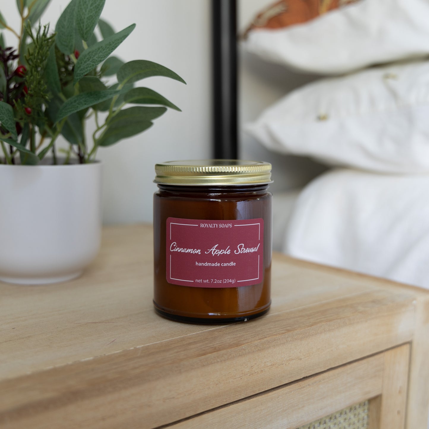 Cinnamon Apple Streusel Soy Candle