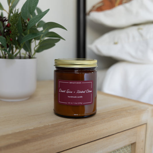 Desert Spice + Herbed Citron Soy Candle