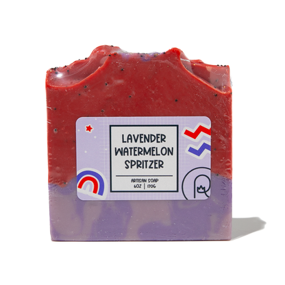 Watermelon Lavender Spritzer Artisan Soap