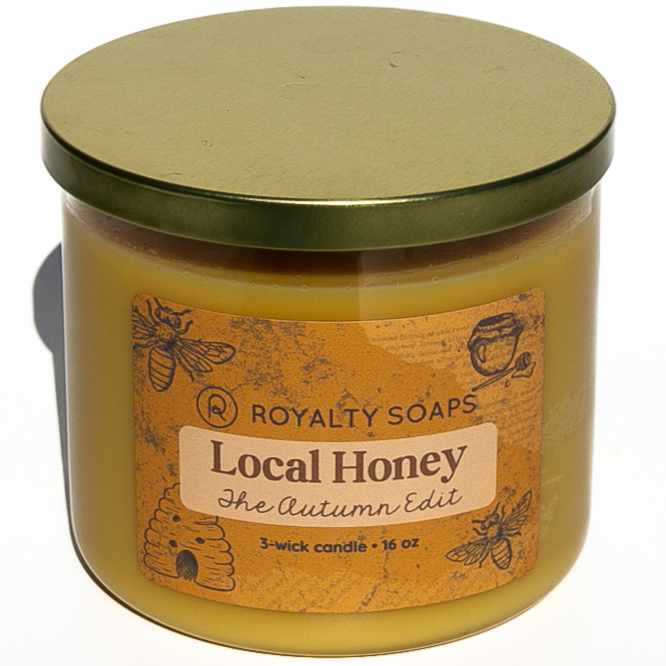 Local Honey 3-Wick Soy Candle
