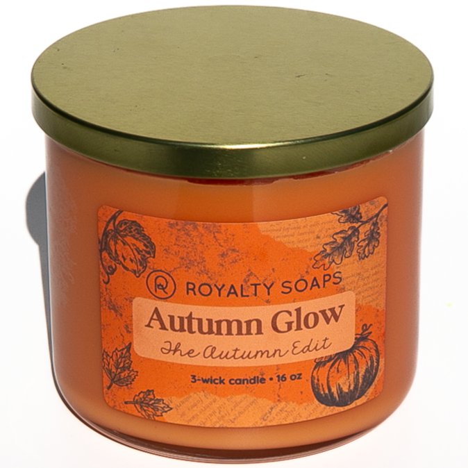 Autumn Glow 3-Wick Soy Candle