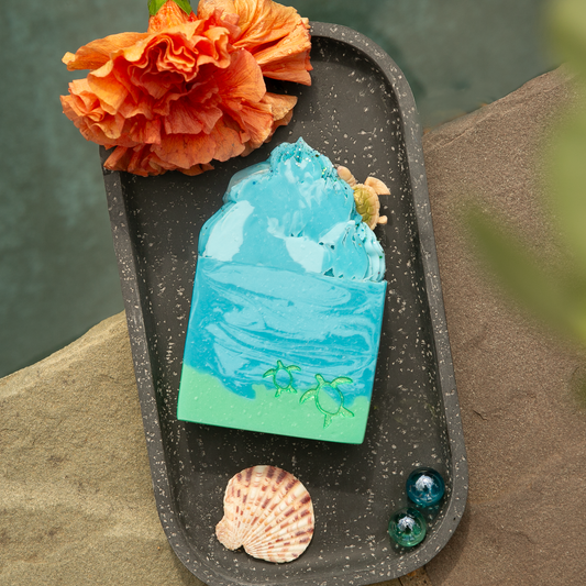 Save the Sea Turtles Frosted Soap